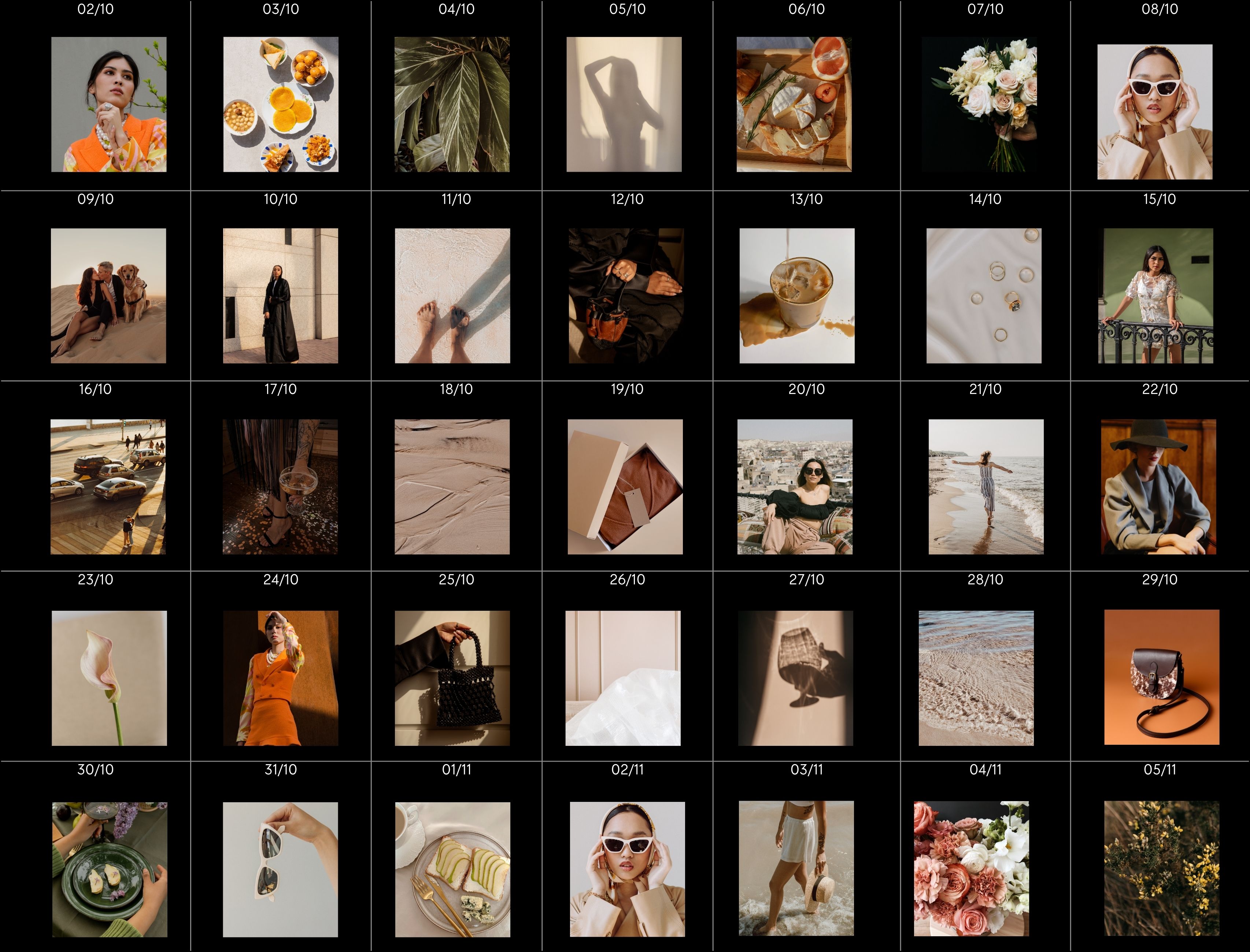 30/90 Day Content Calendar